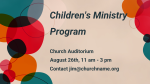 Join Us At Church Name Kids  PowerPoint Photoshop image 4