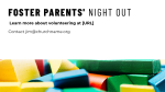 Foster Parents' Night Out  PowerPoint image 3