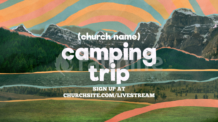Church Name Camping Trip large preview