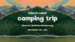 Church Name Camping Trip  PowerPoint image 2