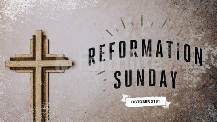 Reformation Sunday Cross large preview