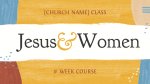 Jesus & Women  PowerPoint image 1