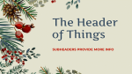 Christmas Decor Volunteers Needed  PowerPoint image 3