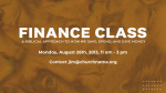 Finance Class Green  PowerPoint image 4