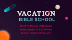 Galactic Vacation Bible School  PowerPoint Photoshop image 7