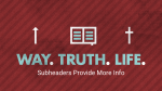 Way Truth Life  PowerPoint Photoshop image 11