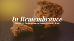 In Remembrance  PowerPoint image 1
