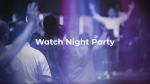 Watch Night Party Purple  PowerPoint image 1