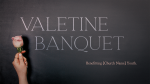 Valetine Banquet  PowerPoint image 1