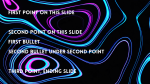 Neon Marble Blue Pink  PowerPoint image 2