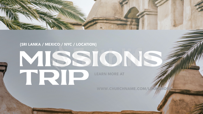 Mission Trips Palm large preview
