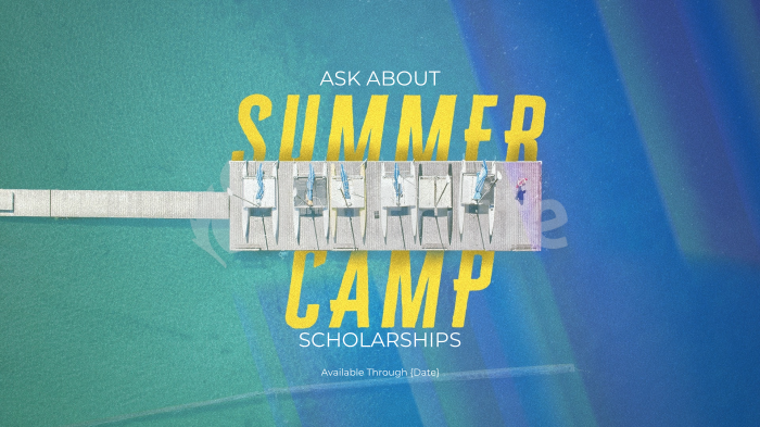 Ask Us About Summer Camp Scholarships large preview