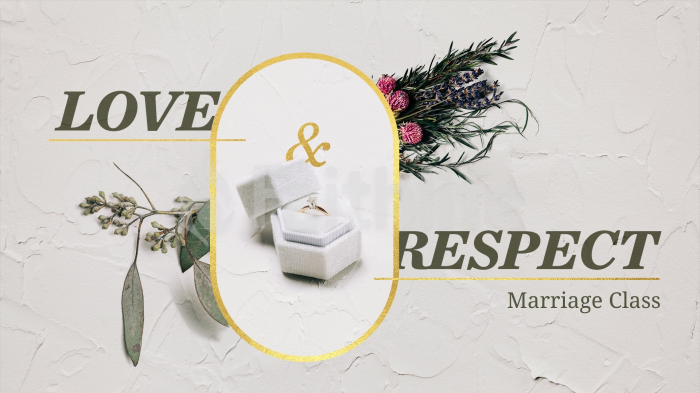 Love & Respect Marriage Class large preview