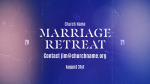 Church Name Marriage Retreat Blue  PowerPoint image 3