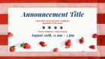 4th of July Flag Berry  PowerPoint image 2