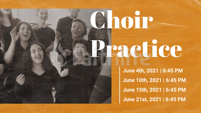 Choir Practice Orange large preview