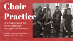 Choir Practice Orange  PowerPoint image 2