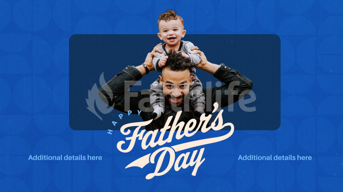 Happy Father's Day (Blue) large preview