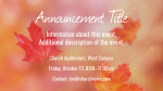 Falling Leaves  PowerPoint Photoshop image 3
