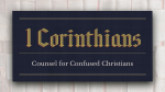 1 Corinthians  PowerPoint image 1