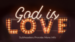 God Is Love  PowerPoint image 14
