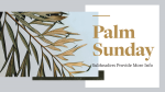 Palm Sunday: Hosanna  PowerPoint Photoshop image 12