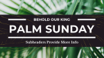 Palm Sunday: Behold Our King  PowerPoint Photoshop image 21
