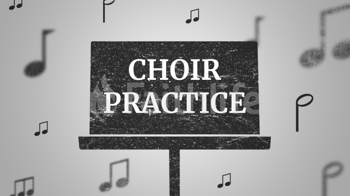 Choir Practice Stand large preview