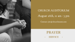Prayer Service - Gold  PowerPoint image 2