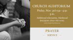 Prayer Service - Gold  PowerPoint image 4