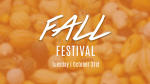 Fall Festival  PowerPoint image 1