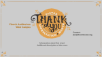 Pastor Appreciation Thank You  PowerPoint image 8