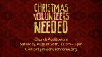 Christmas Volunteers Needed  PowerPoint Photoshop image 3