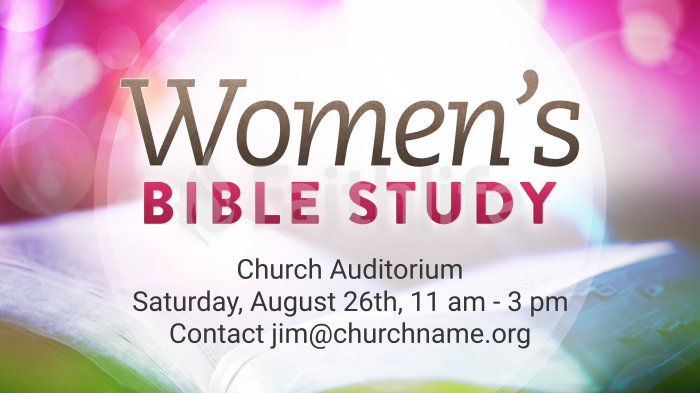 Women's Bible Study large preview