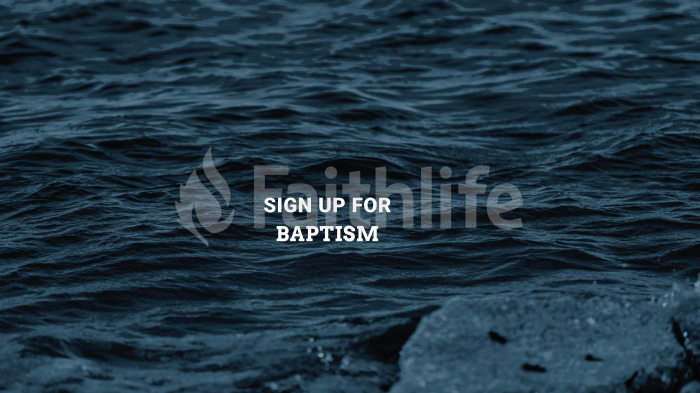 Sign up for Baptisms large preview