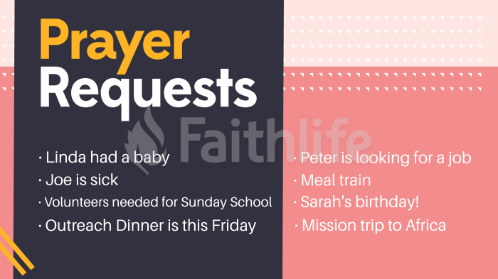 Bright Prayer Requests large preview