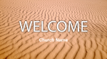Desert  PowerPoint image 1