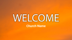 Orange Sky  PowerPoint image 1