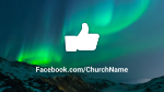 Aurora Borealis Over Mountains  PowerPoint image 7
