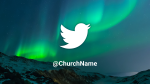 Aurora Borealis Over Mountains  PowerPoint image 11