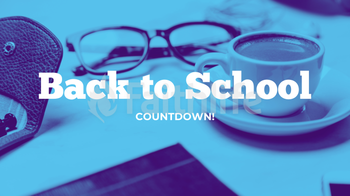 Back to School – Blue large preview