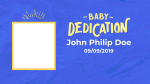 Baby Dedication Marble  PowerPoint Photoshop image 5