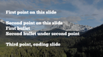 Drone Mountains  PowerPoint Photoshop image 2