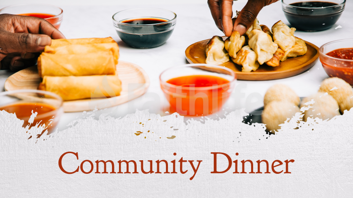 Community Dinner large preview