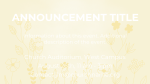 Baby Dedication Banner  PowerPoint Photoshop image 2