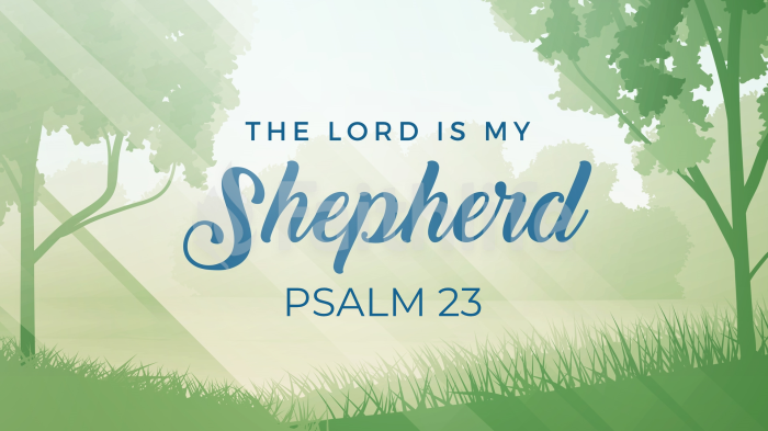 The Lord is my Shepherd large preview