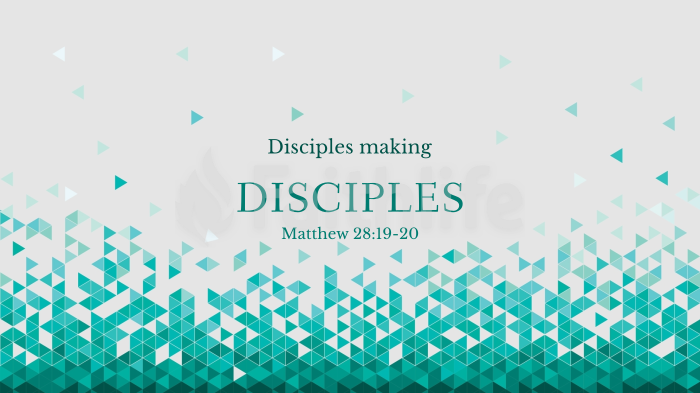 Disciples Making Disciples - Graphics for the Church