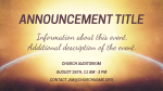 Light of The World  PowerPoint image 3