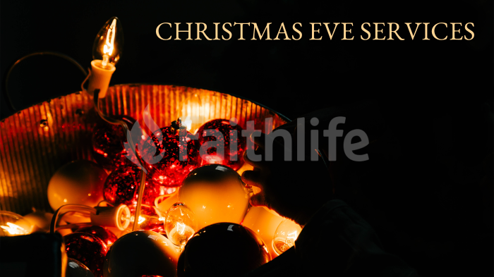Christmas Eve Services Lights large preview